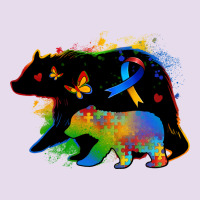 Autism Mama Bear Premium Hoodie | Teevron