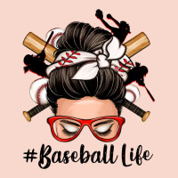 Baseball Life Messy Bun Urban Hoodie | Teevron