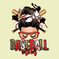 Baseball Mom Messy Bun Urban Hoodie | Teevron
