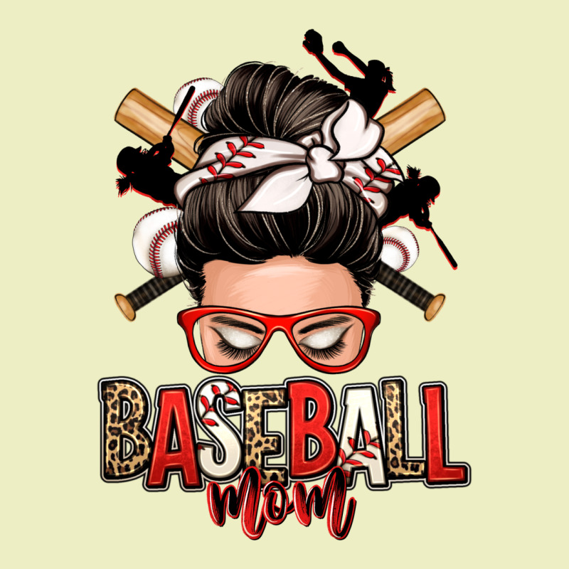 Baseball Mom Messy Bun Urban Hoodie by Zillion Design Studio | Teevron