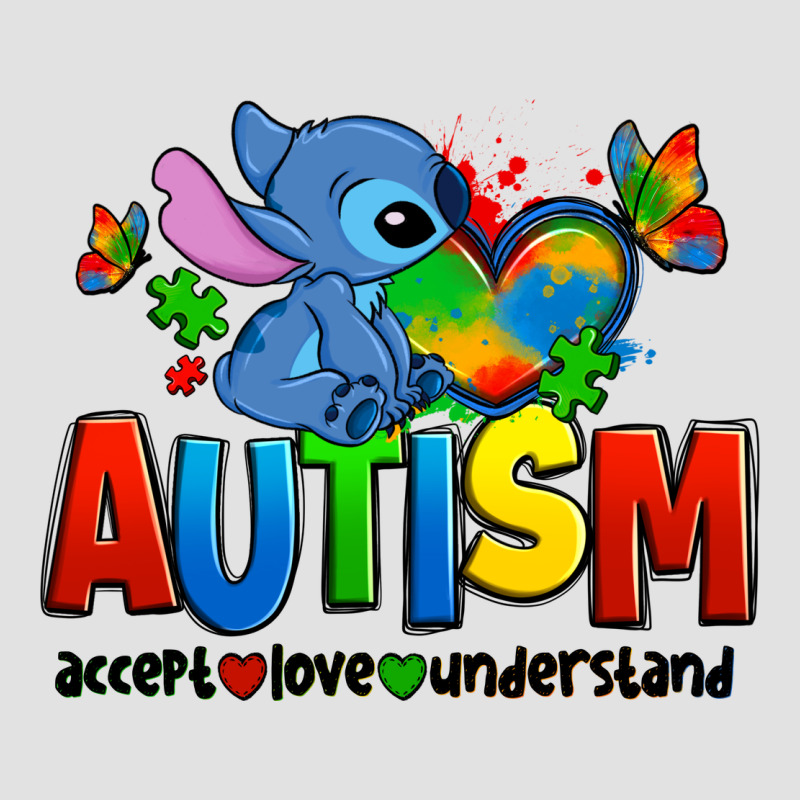 Autism Stitch Accept Love Understand Premium Hoodie by Zillion Design Studio | Teevron