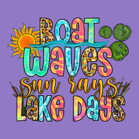 Boat Waves Sun Rays Lake Days Urban Hoodie | Teevron
