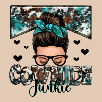 Cowhide Junkie Messy Bun Urban Hoodie | Teevron