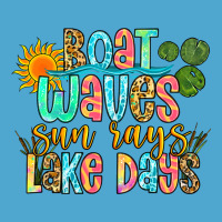 Boat Waves Sun Rays Lake Days Premium Hoodie | Teevron