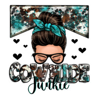 cowhide junkie messy bun | Teevron