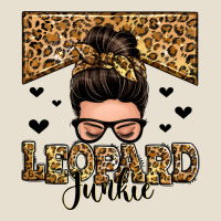 Leopard Junkie Messy Bun Urban Hoodie | Teevron