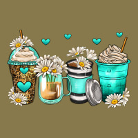 Daisy Coffee Cups Premium Hoodie | Teevron