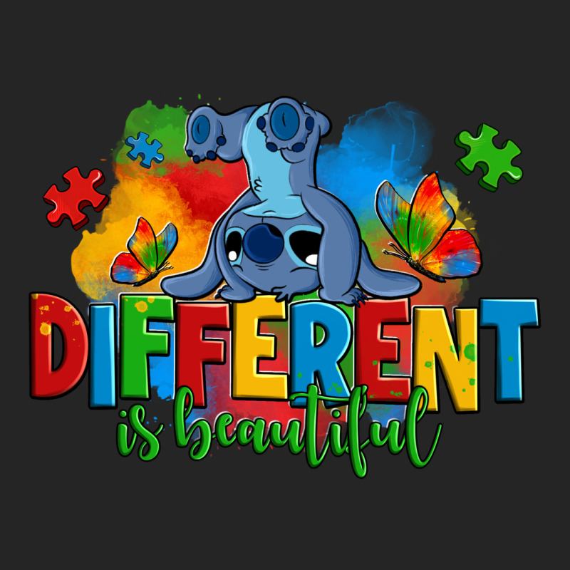 Different Is Beautiful Autism Stitch Premium Hoodie by Zillion Design Studio | Teevron