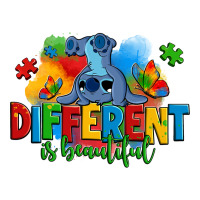 different is beautiful autism stitch | Teevron