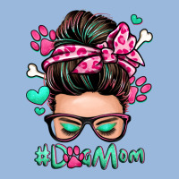 Dog Mom Messy Bun Premium Hoodie | Teevron