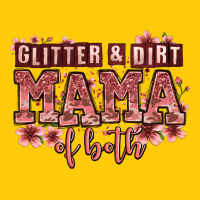 Glitter And Dirt Mama Of Both Girls Premium Hoodie | Teevron