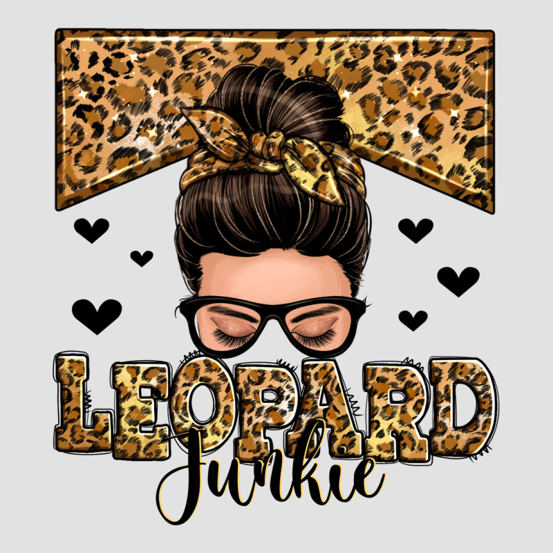 Leopard Junkie Messy Bun Premium Hoodie by Zillion Design Studio | Teevron