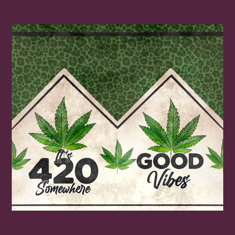 420 Somewhere Good Vibes Weed Tumbler2 Urban Hoodie by CTS Tumbler Store | Teevron