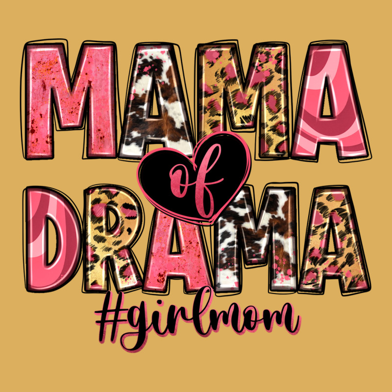 Mama Of Drama Girl Mom Premium Hoodie by Zillion Design Studio | Teevron