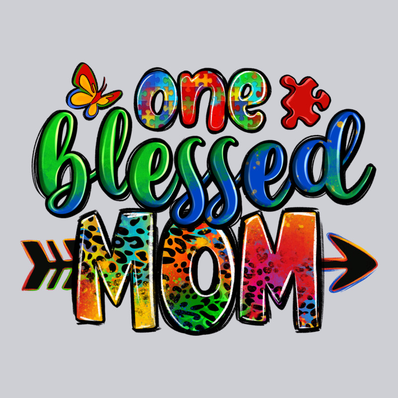 One Blessed Mom Autism Urban Hoodie by Zillion Design Studio | Teevron