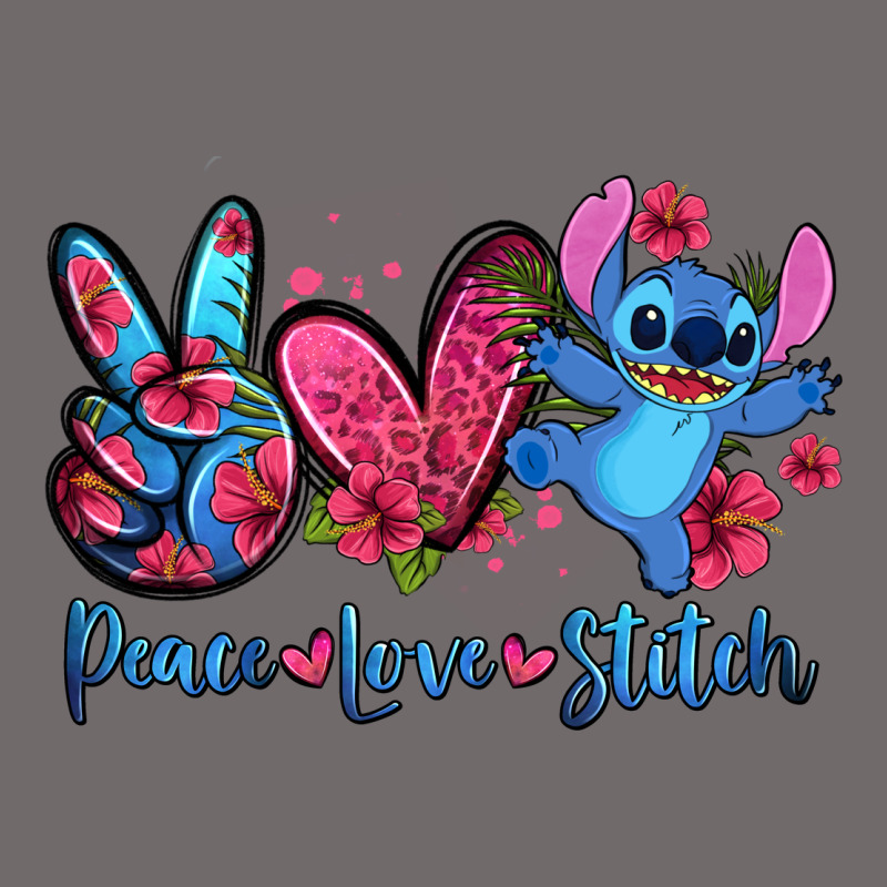 Peace Love Stitch Urban Hoodie by Zillion Design Studio | Teevron