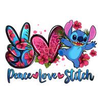 peace love stitch | Teevron