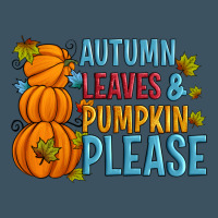 Autumn Leaves And Pumpkin Please Urban Heavy Tee | Teevron