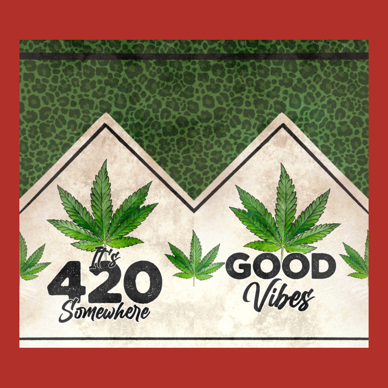 420 Somewhere Good Vibes Weed Tumbler2 Premium Hoodie by CTS Tumbler Store | Teevron