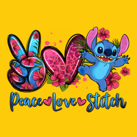 Peace Love Stitch Premium Hoodie | Teevron