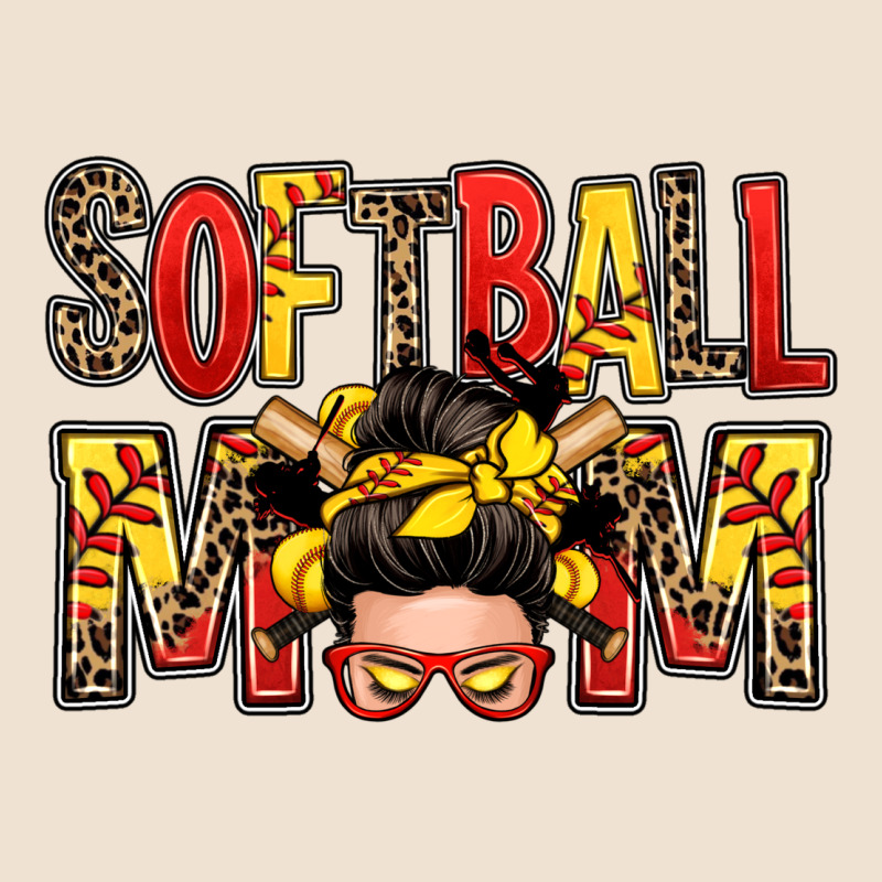 Softball Mom Messy Bun Urban Hoodie by Zillion Design Studio | Teevron