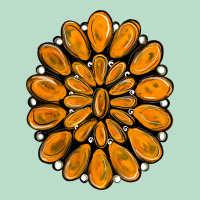 Orange Gemstone Premium Hoodie | Teevron