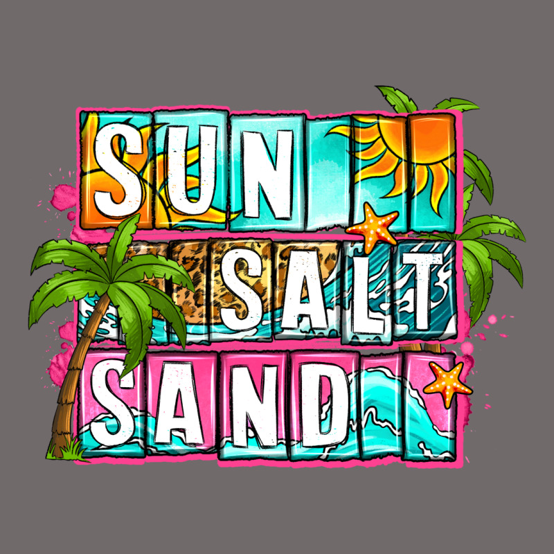 Sun Salt Sand Summer Urban Hoodie by Zillion Design Studio | Teevron