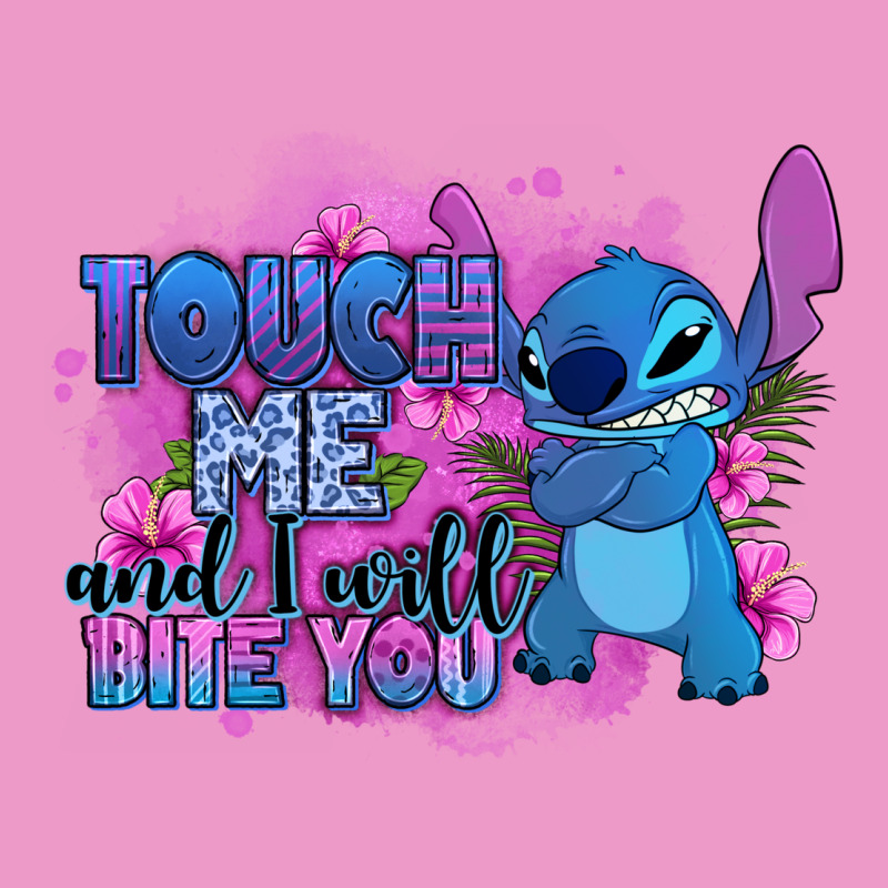 Touch Me And I Will Bite You Stitch Urban Hoodie by Zillion Design Studio | Teevron