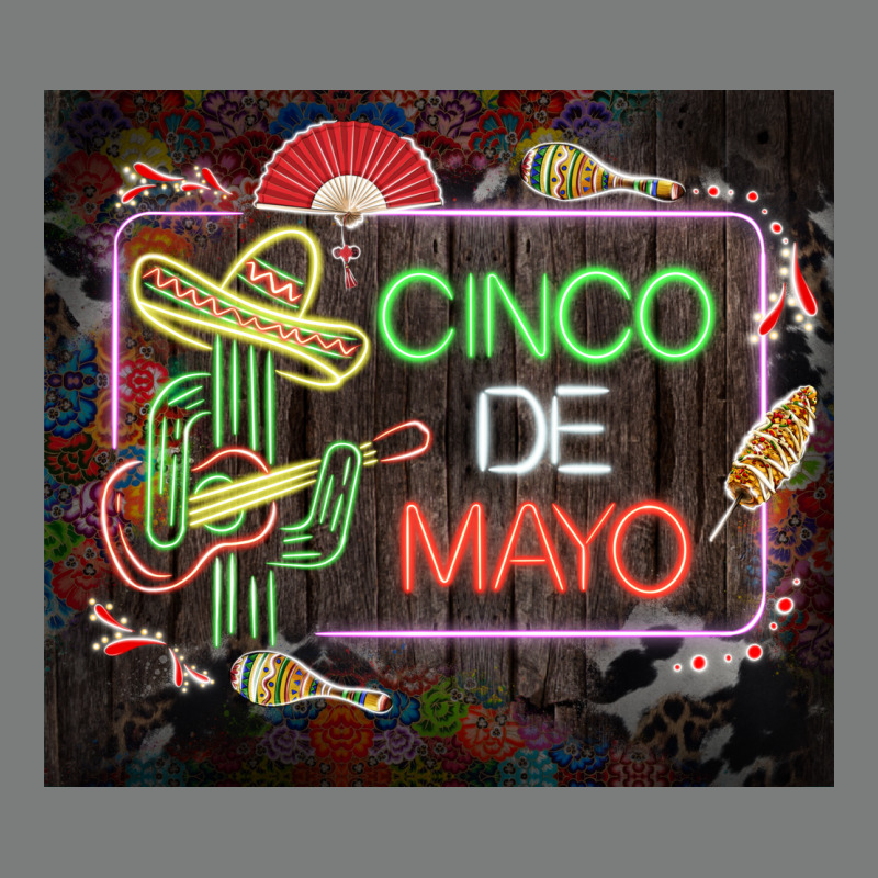 Cinco De Mayo Cactus Tumbler 3 Premium Hoodie by CTS Tumbler Store | Teevron
