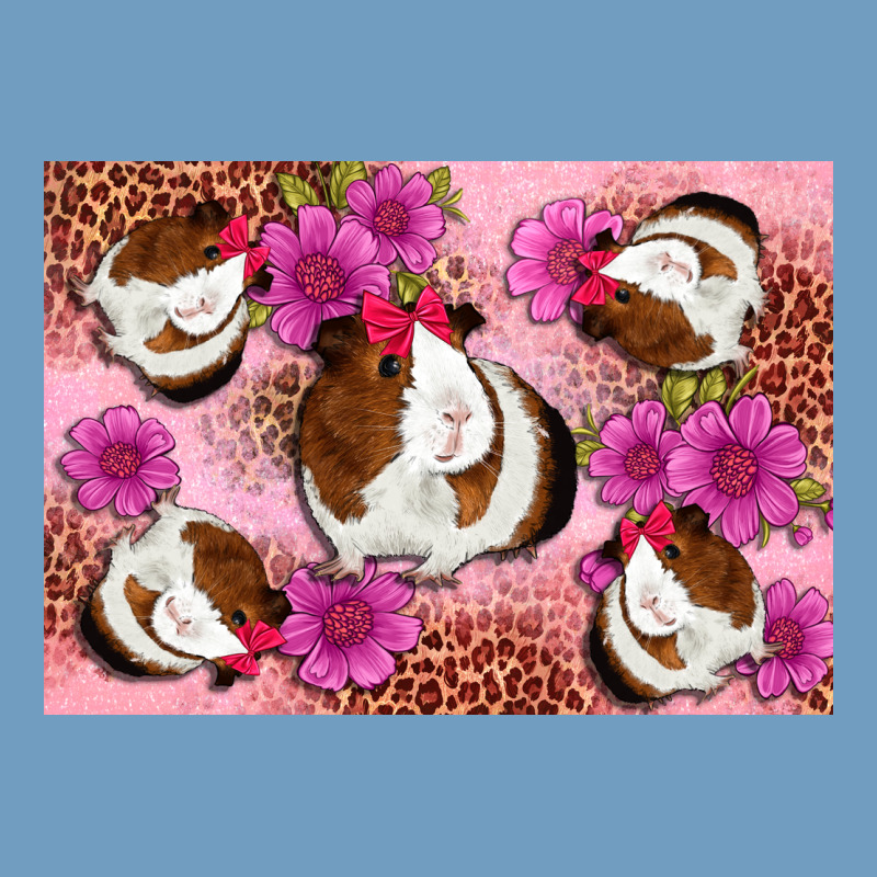 Guinea Pig Flowers Urban Heavy Tee by Artiststas | Teevron