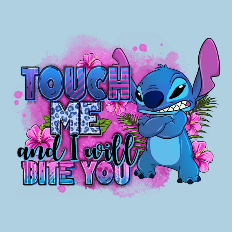 Touch Me And I Will Bite You Stitch Premium Hoodie by Zillion Design Studio | Teevron