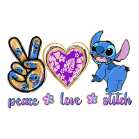 peace love stitch | Teevron