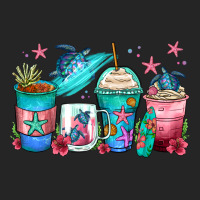 Turtle Coffee Cups Premium Hoodie | Teevron