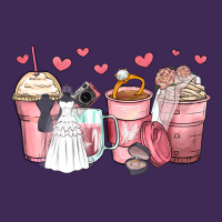 Wedding Bride Coffee Cups Premium Hoodie | Teevron