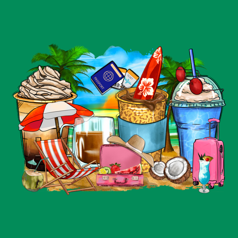 Travel Coffee Cups Urban Hoodie by Zillion Design Studio | Teevron