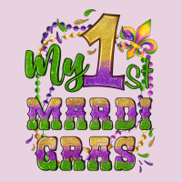 My First Mardi Gras Glitter Fleur De Lis Ladies Tee | Teevron