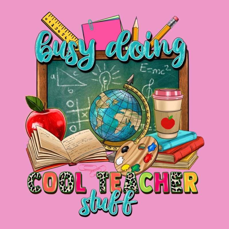 Busy Doing Cool Teacher Stuff Urban Hoodie by Zillion Design Studio | Teevron