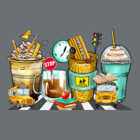 School Bus Coffee Cups Premium Hoodie | Teevron