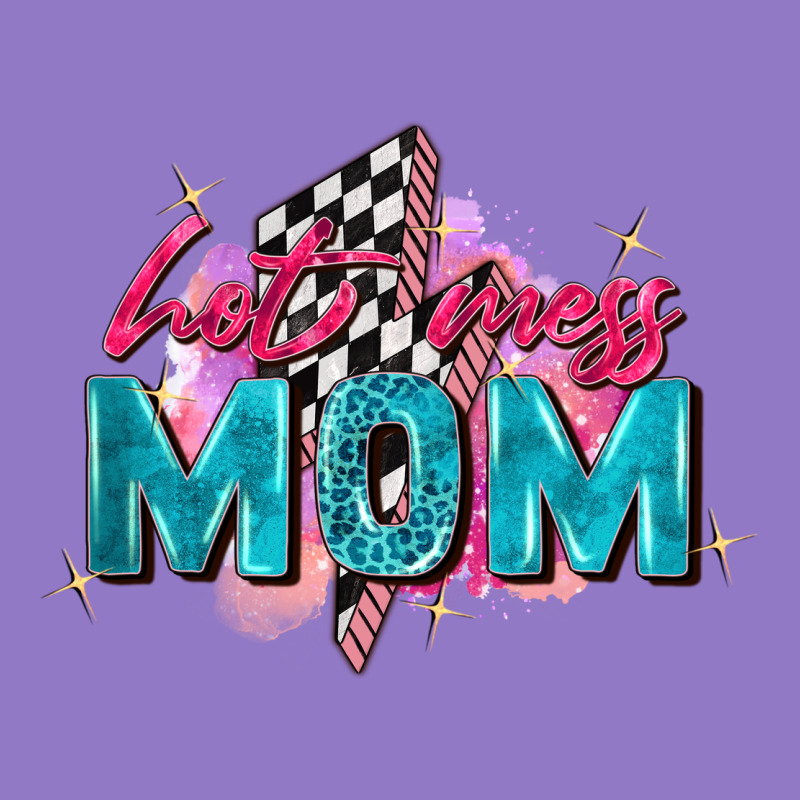 Hot Mess Mom Urban Hoodie by Zillion Design Studio | Teevron