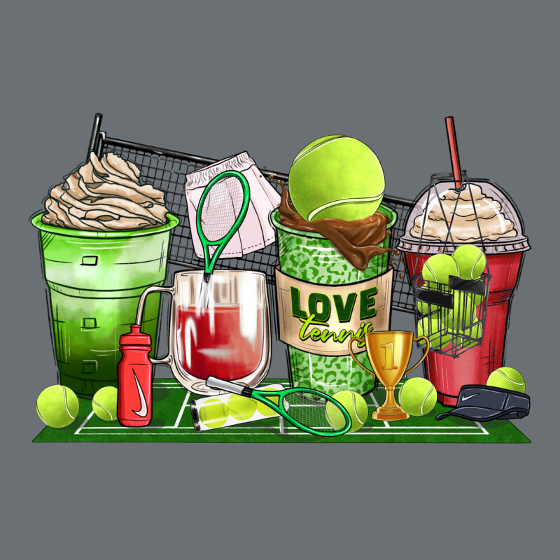Tennis Coffee Cups Premium Hoodie by Zillion Design Studio | Teevron