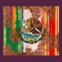 Mexican Flag Serape Urban Hoodie | Teevron