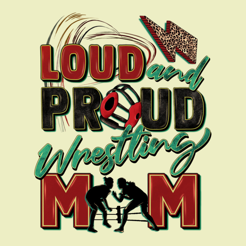 Loud And Proud Wrestling Mom Urban Hoodie by Zillion Design Studio | Teevron