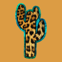 Turquoise Leopard Cactus Urban Heavy Tee | Teevron