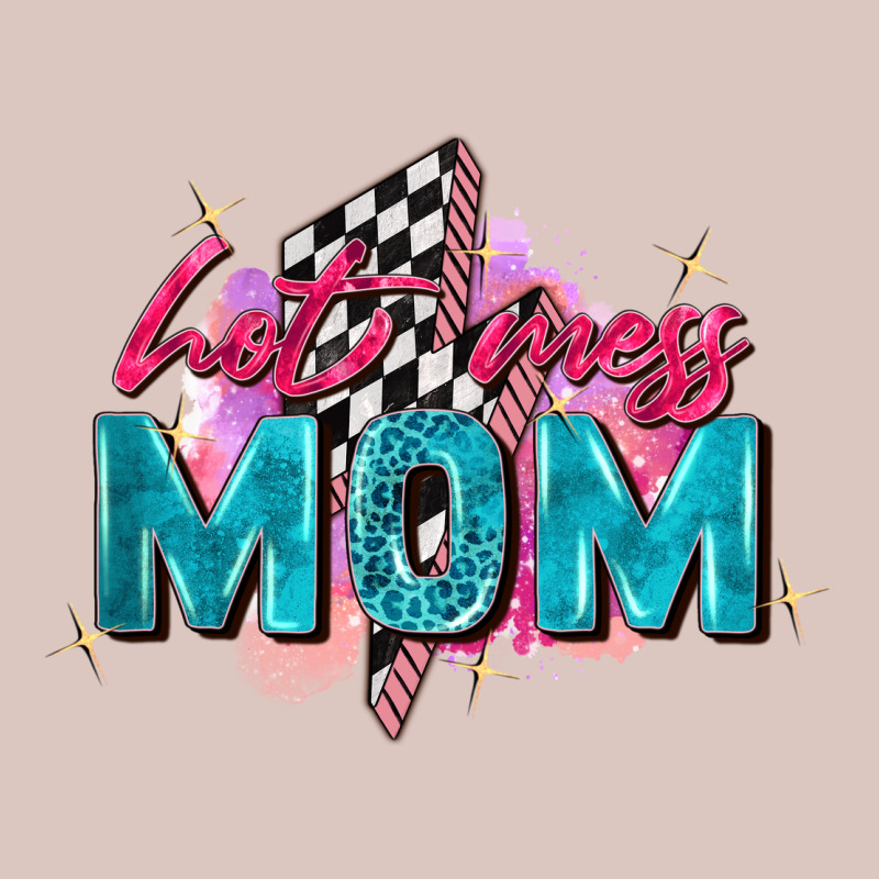 Hot Mess Mom Premium Hoodie by Zillion Design Studio | Teevron