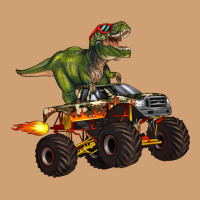 Monster Truck And T Rex Dinosaur Vintage Tee | Teevron