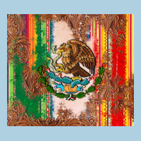 Mexican Flag Serape Premium Hoodie | Teevron