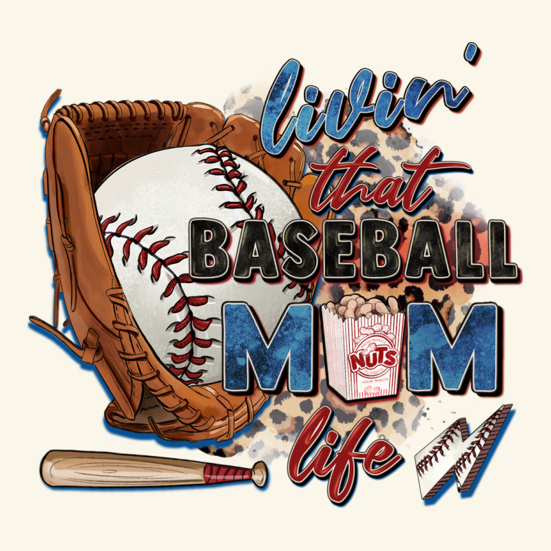 Livin' That Baseball Mom Life Premium Hoodie by Zillion Design Studio | Teevron