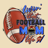 Livin' That Football Mom Life Premium Hoodie | Teevron