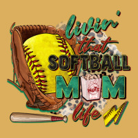 Livin' That Softball Mom Life Premium Hoodie | Teevron