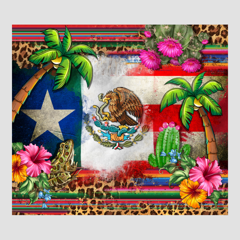 Mexico And Puerto Rico Premium Hoodie by CTS Tumbler Store | Teevron